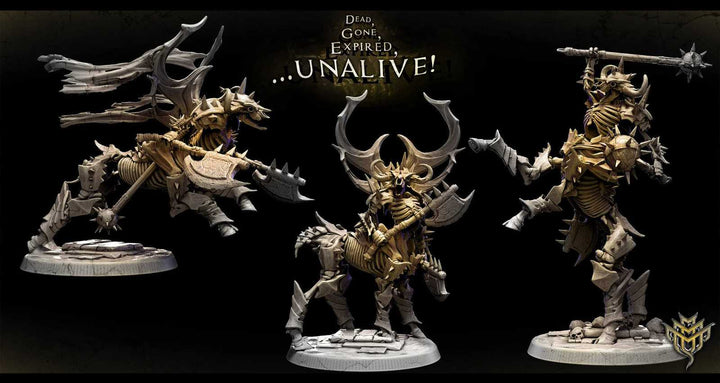 Centaurs scale model miniatures for tabletop gaming