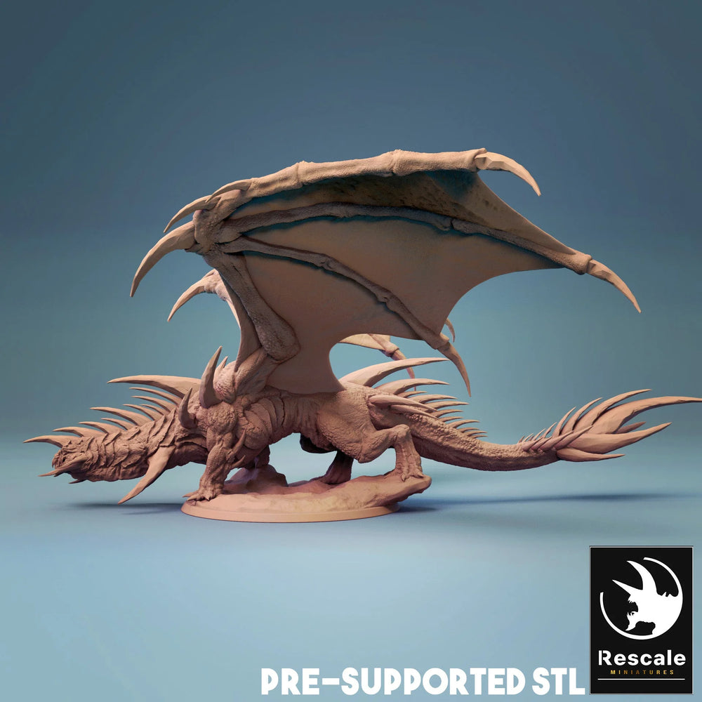 Crystal Adult Dragon - Uproar Design & Print