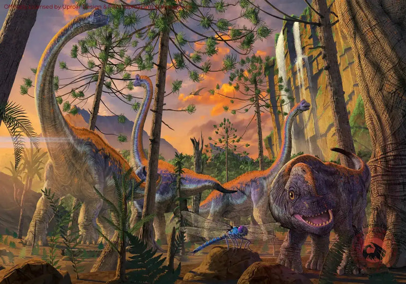 Dinosaur artwork print for home decor