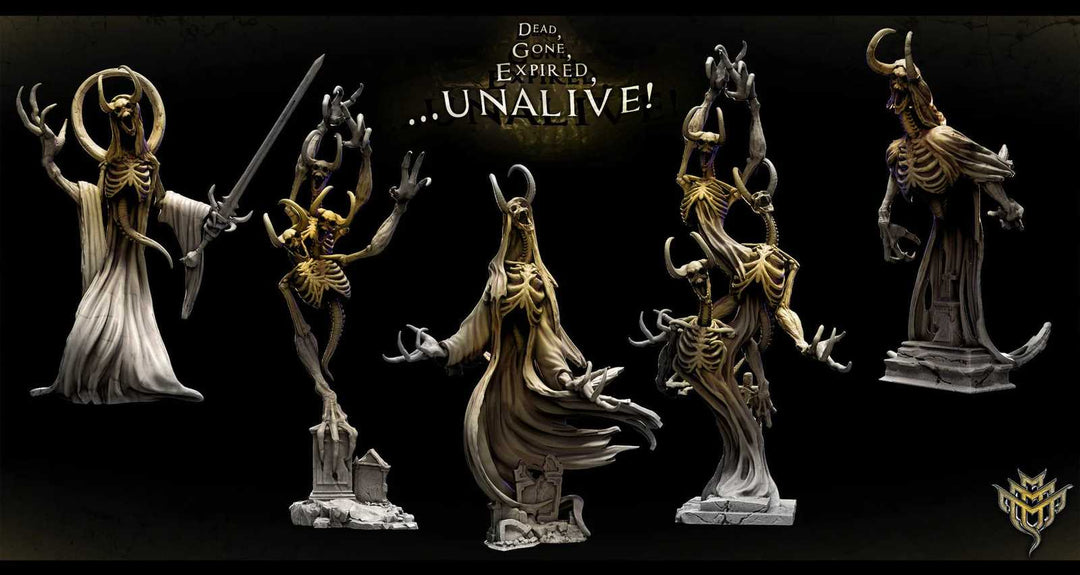Death's Envoys 3D printed model set