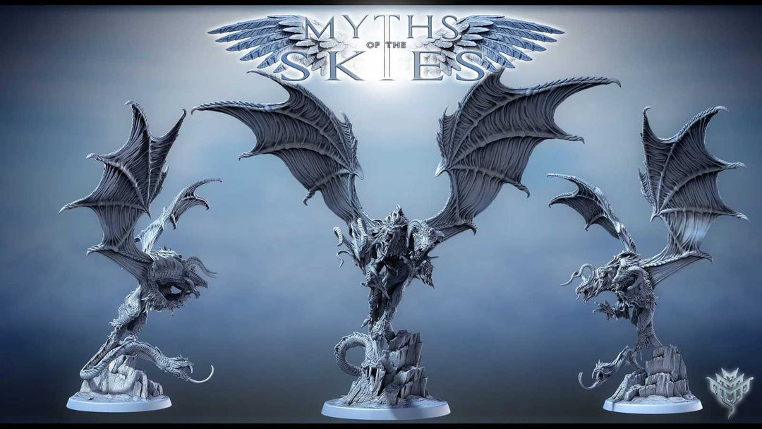 Elder Chimera 3D scale model from Myths of the Skies collection