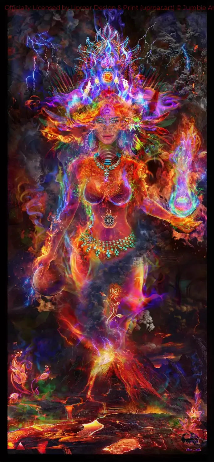 Fire Goddess Jumbie Art