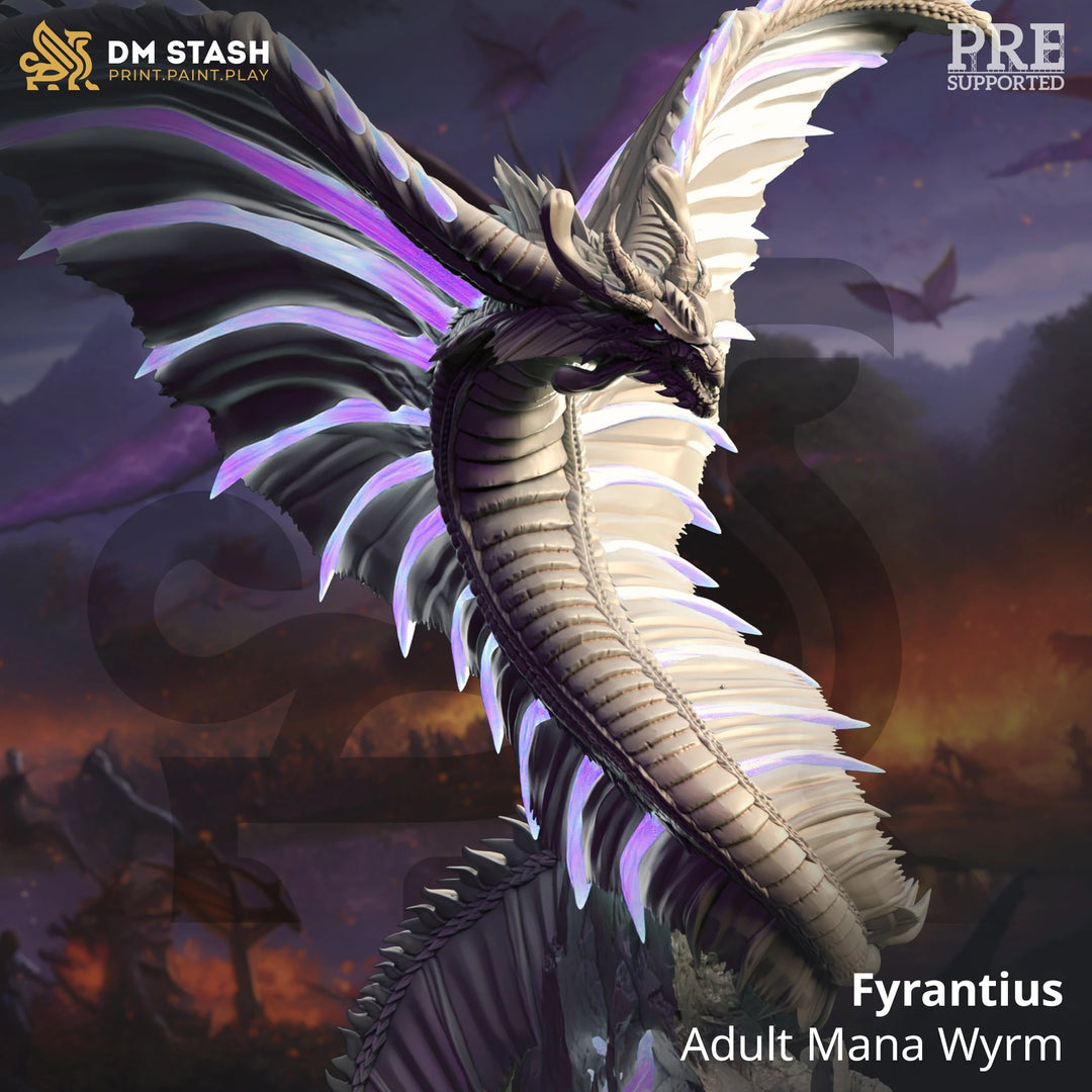 Fyrantius - Adult Mana Wyrm Dungeon Master Stash