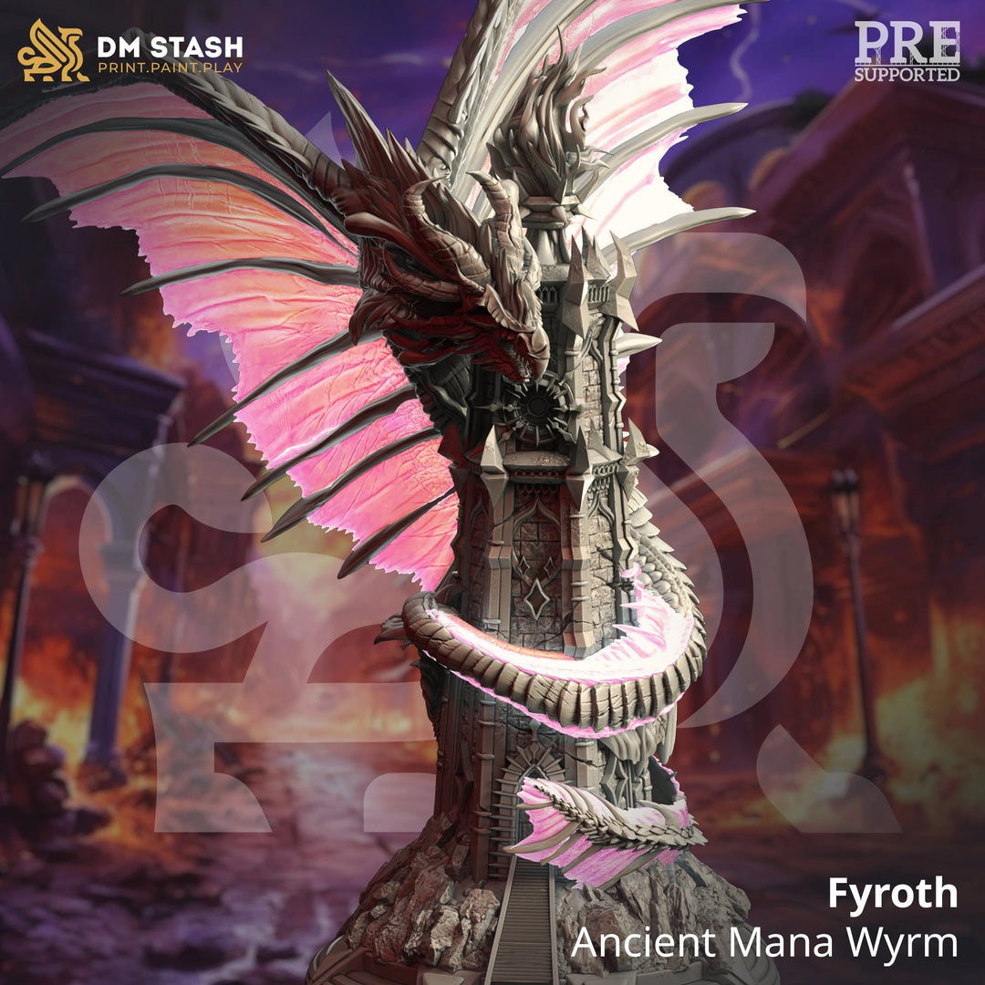 Fyroth - Ancient Mana Wyrm Dungeon Master Stash
