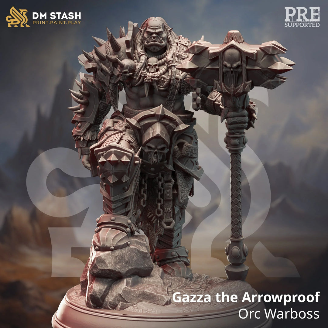 Gazza the Arrowproof - Orc Warboss Dungeon Master Stash