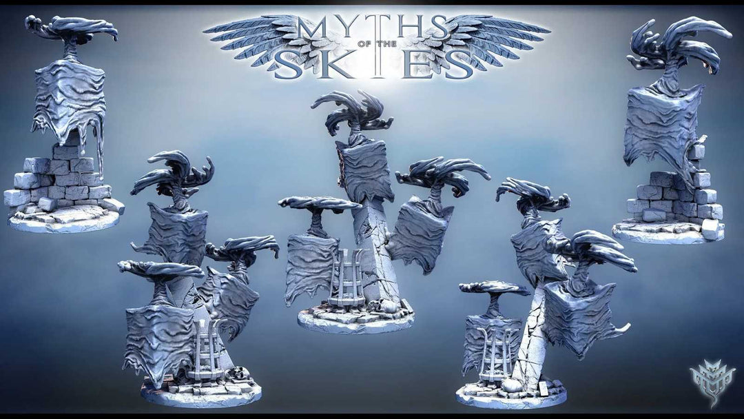 Myths of the Skies fantasy scale models