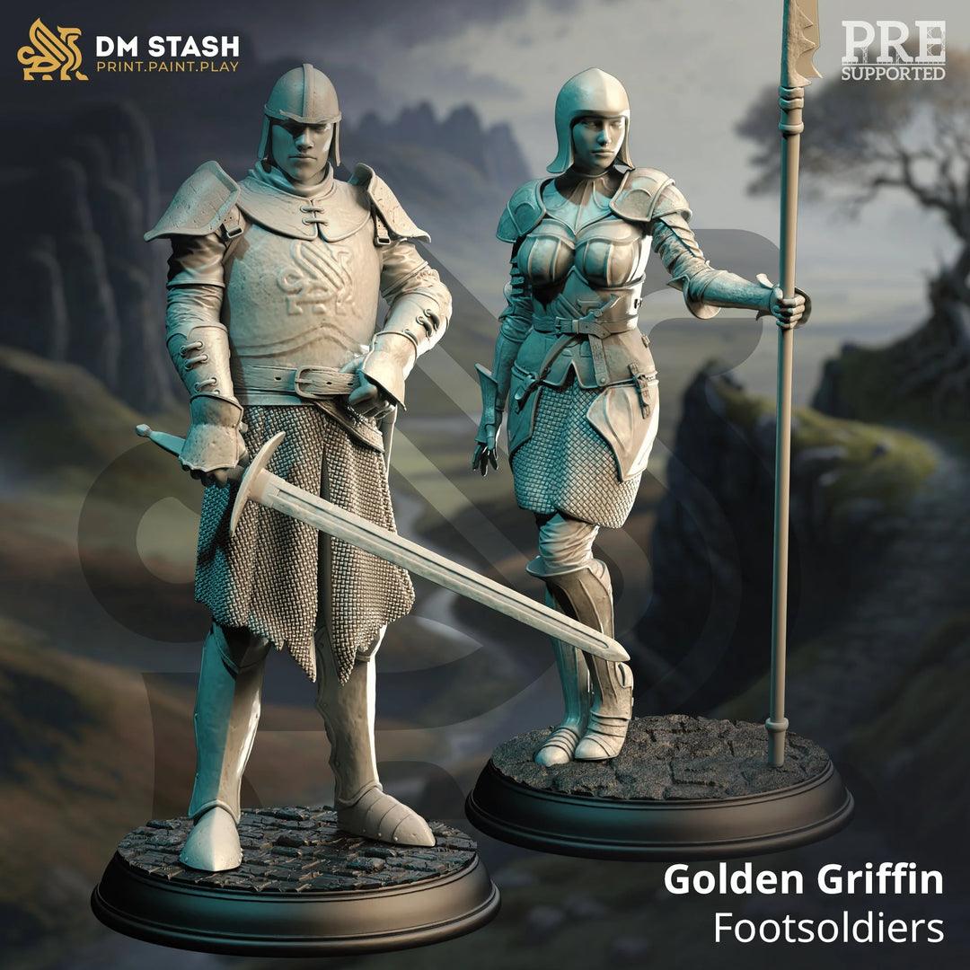 Golden Griffin Footsoldiers Dungeon Master Stash