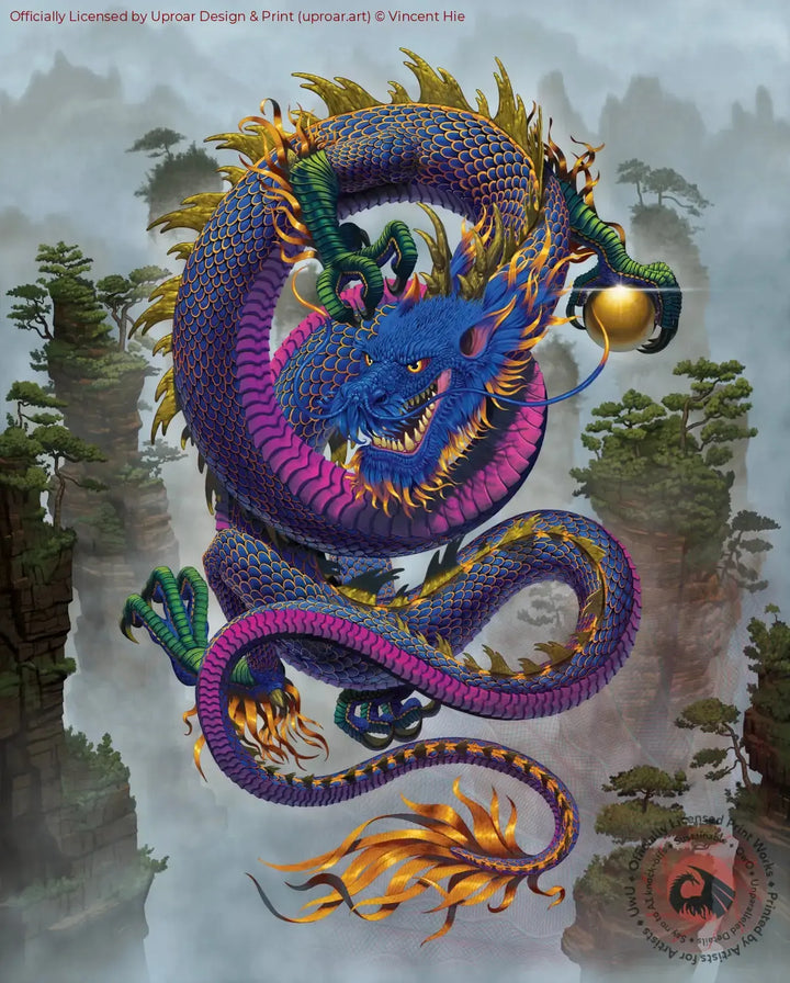Good Fortune Purple Dragon Vincent Hie