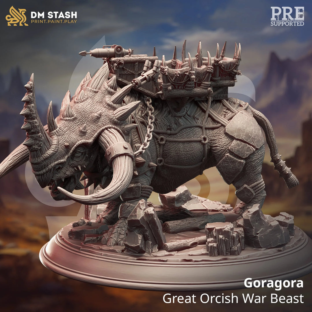 Goragora - Great Orcish War Beast Dungeon Master Stash