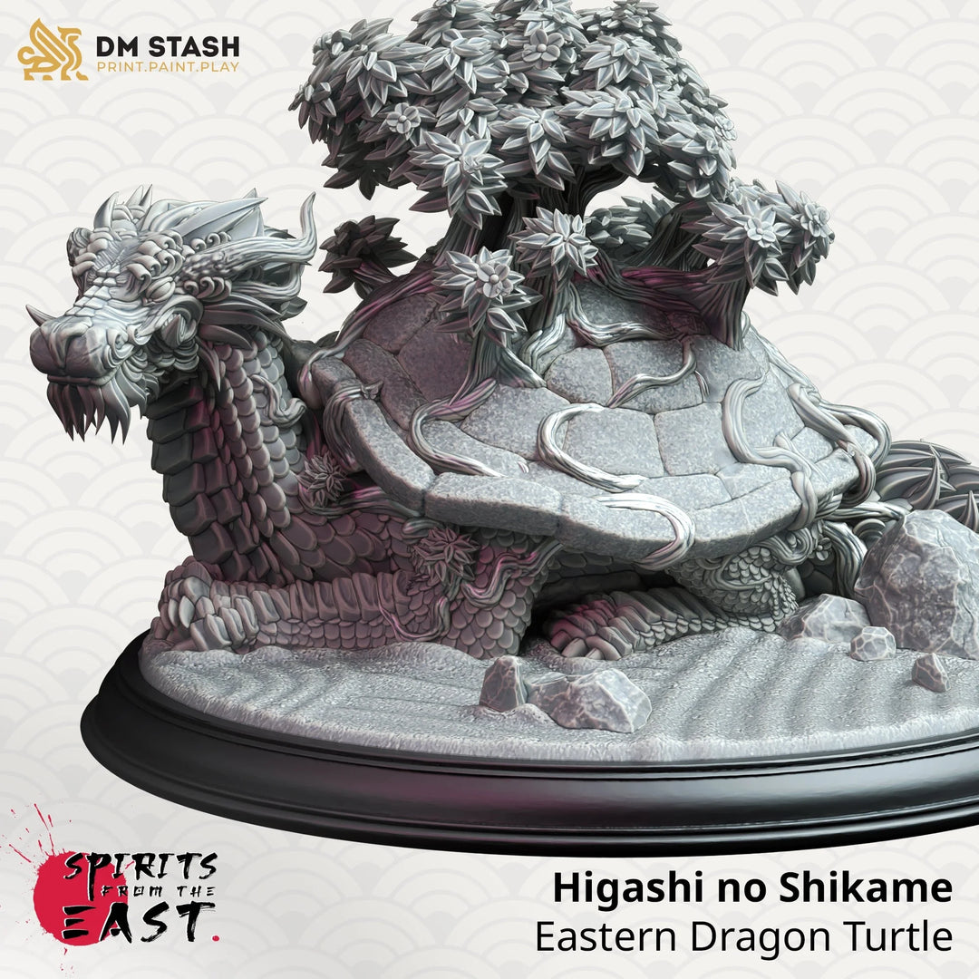 Higashi no Shikame - Eastern Dragon Turtle - Uproar Design & Print