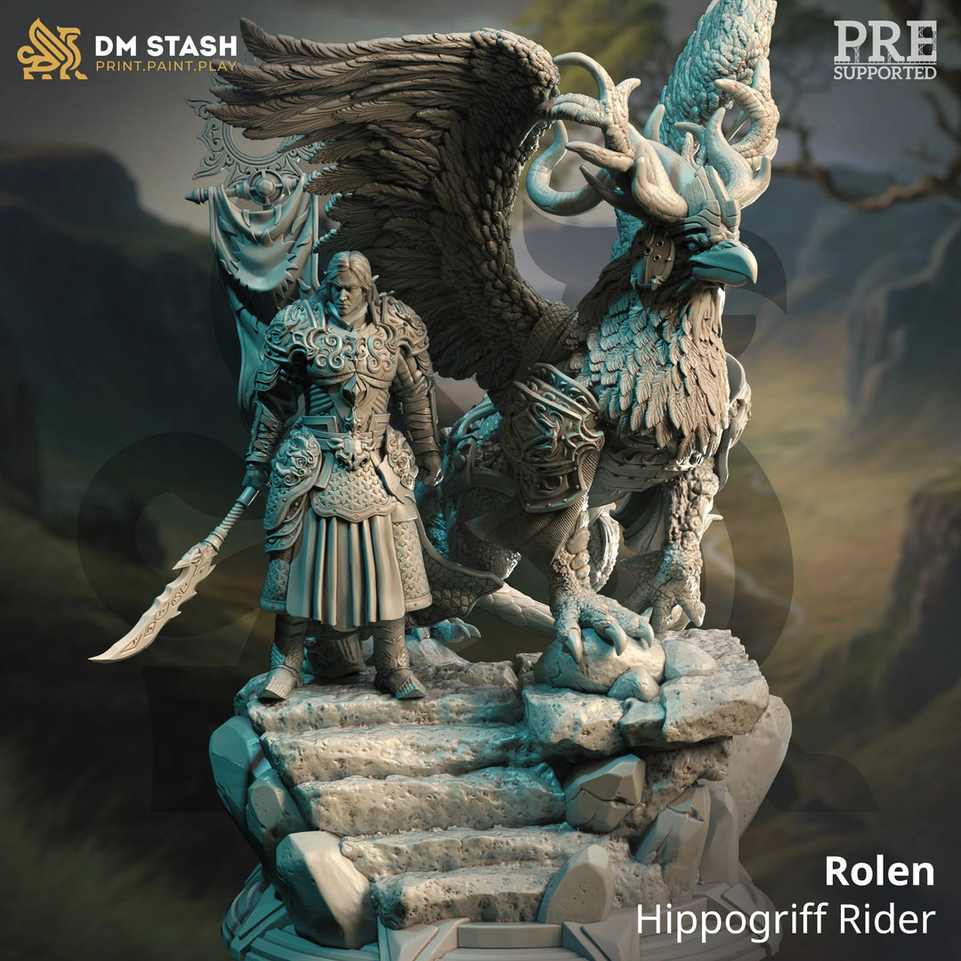 Hippogriff Rider Rolen Dungeon Master Stash