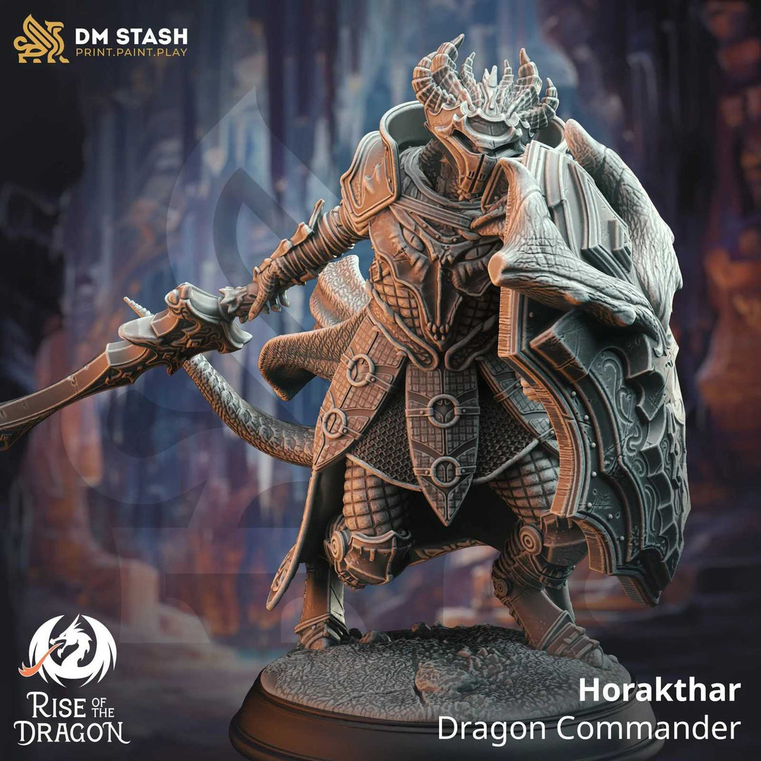 Dragon Commander scale model for Rise of the Dragon tabletop game