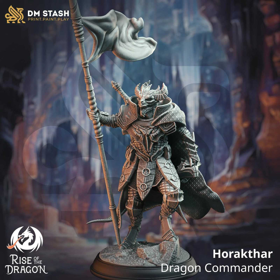Dragon miniature model for tabletop gaming