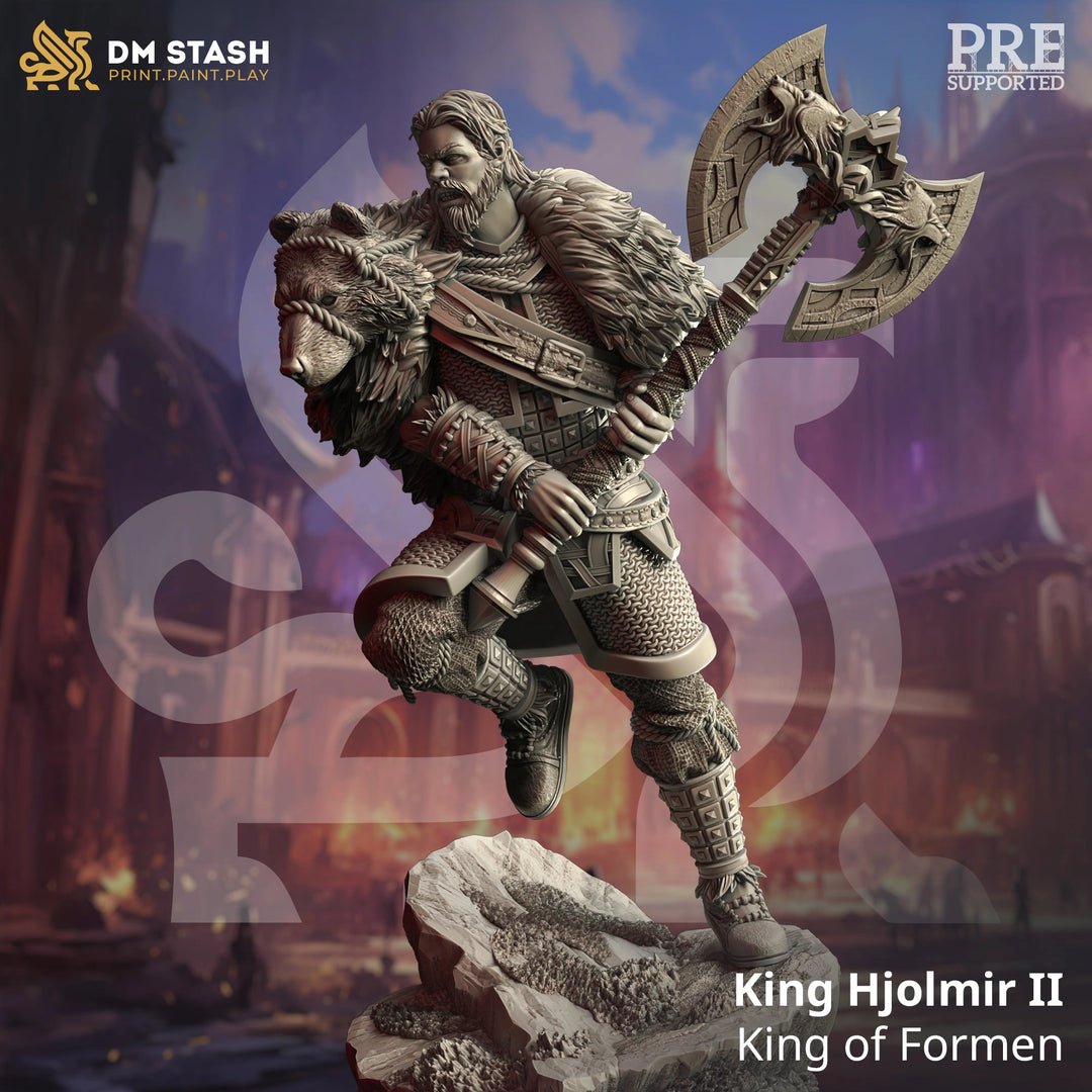 King Hjolmer II - King of Formen Dungeon Master Stash