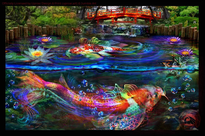 Koi Fish Posters Prints & Visual Artwork