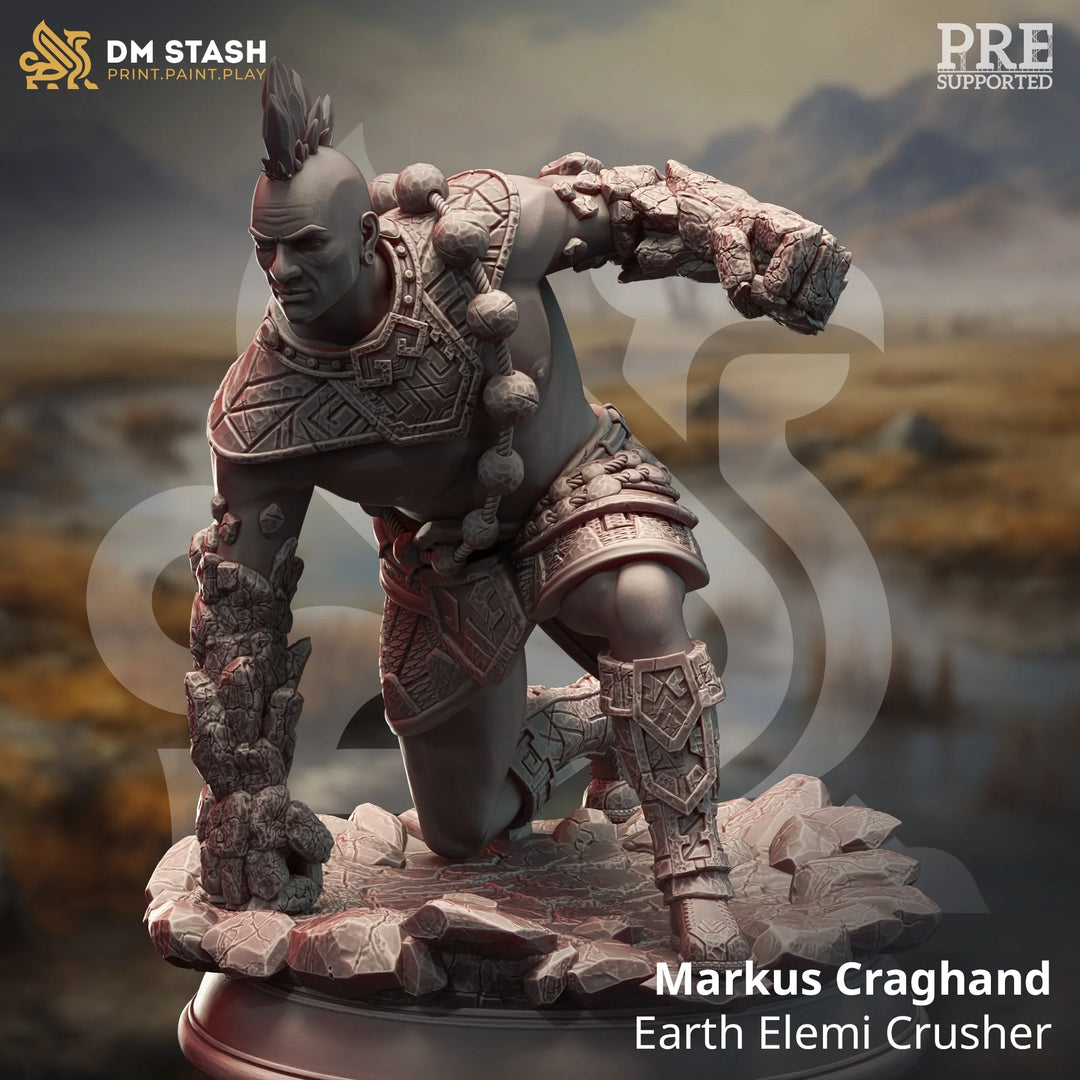 Markus Craghand - Earth Elemi Crusher Dungeon Master Stash