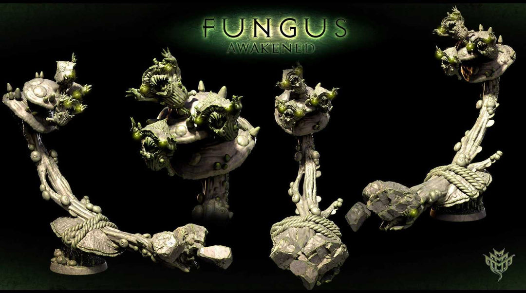 Fungus Awakened scale models for fantasy gaming