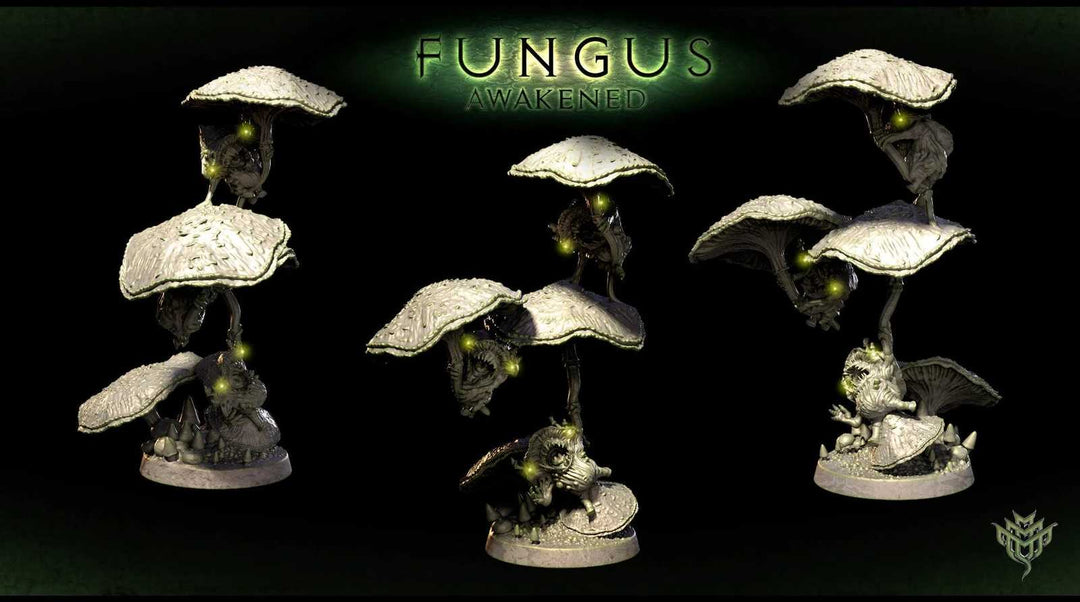Fungus Awakened scale models by Mini Monster Mayhem for fantasy tabletop gaming