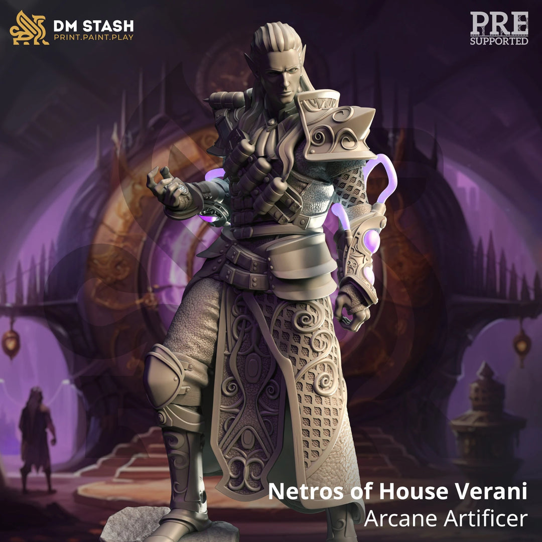 Netros of House Verani - Arcane Artificer Dungeon Master Stash