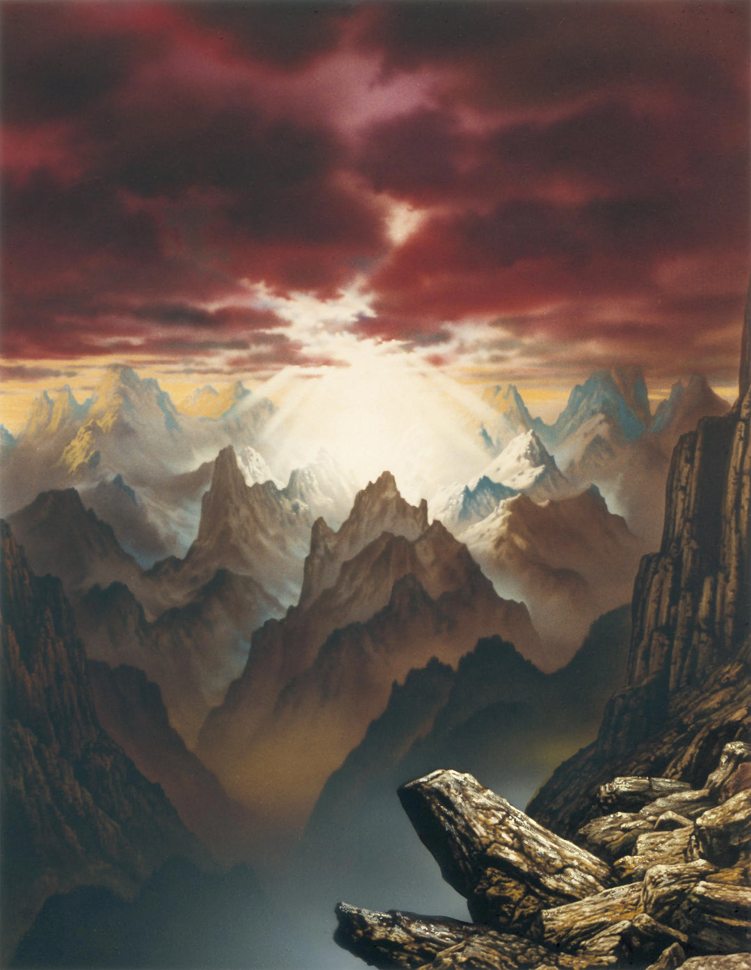 Paisaje Luz Ciruelo