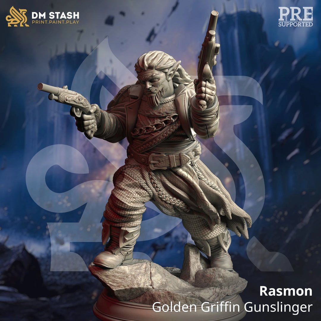 Rasmon - Golden Griffin Gunslinger Dungeon Master Stash