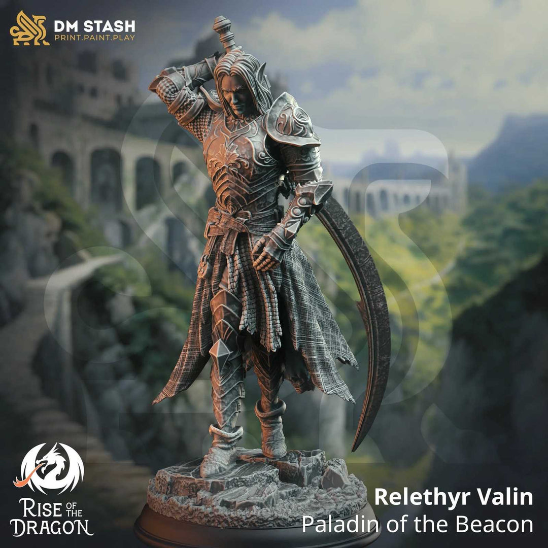 Relethyr Valin fantasy scale model