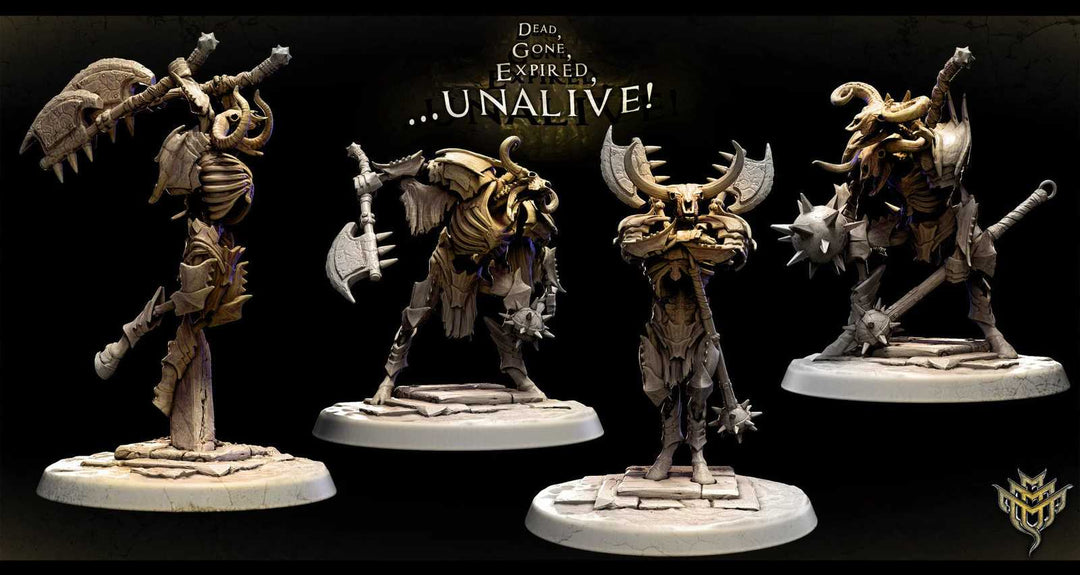 Skele Taurs 3D printed scale model