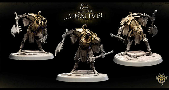 Skele Taurs 3D printed fantasy miniatures