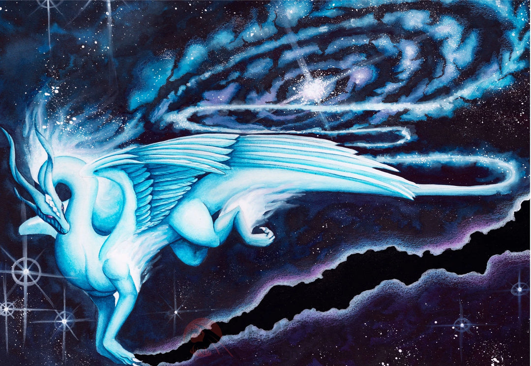 Soaring Through the Cosmos by  Carla Morrow