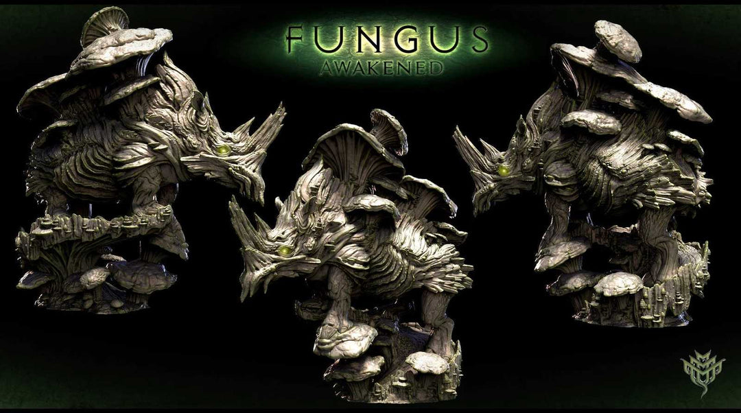 Fungus creature scale model for fantasy gaming