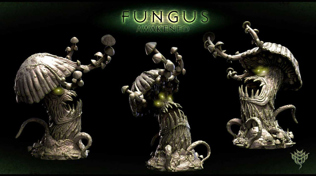 Fungus creature scale model for fantasy gaming