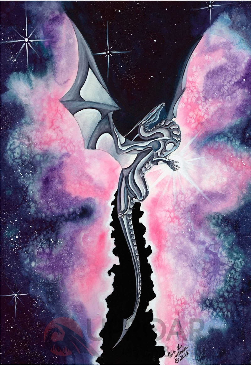 Star Placer by Carla Morrow space art print