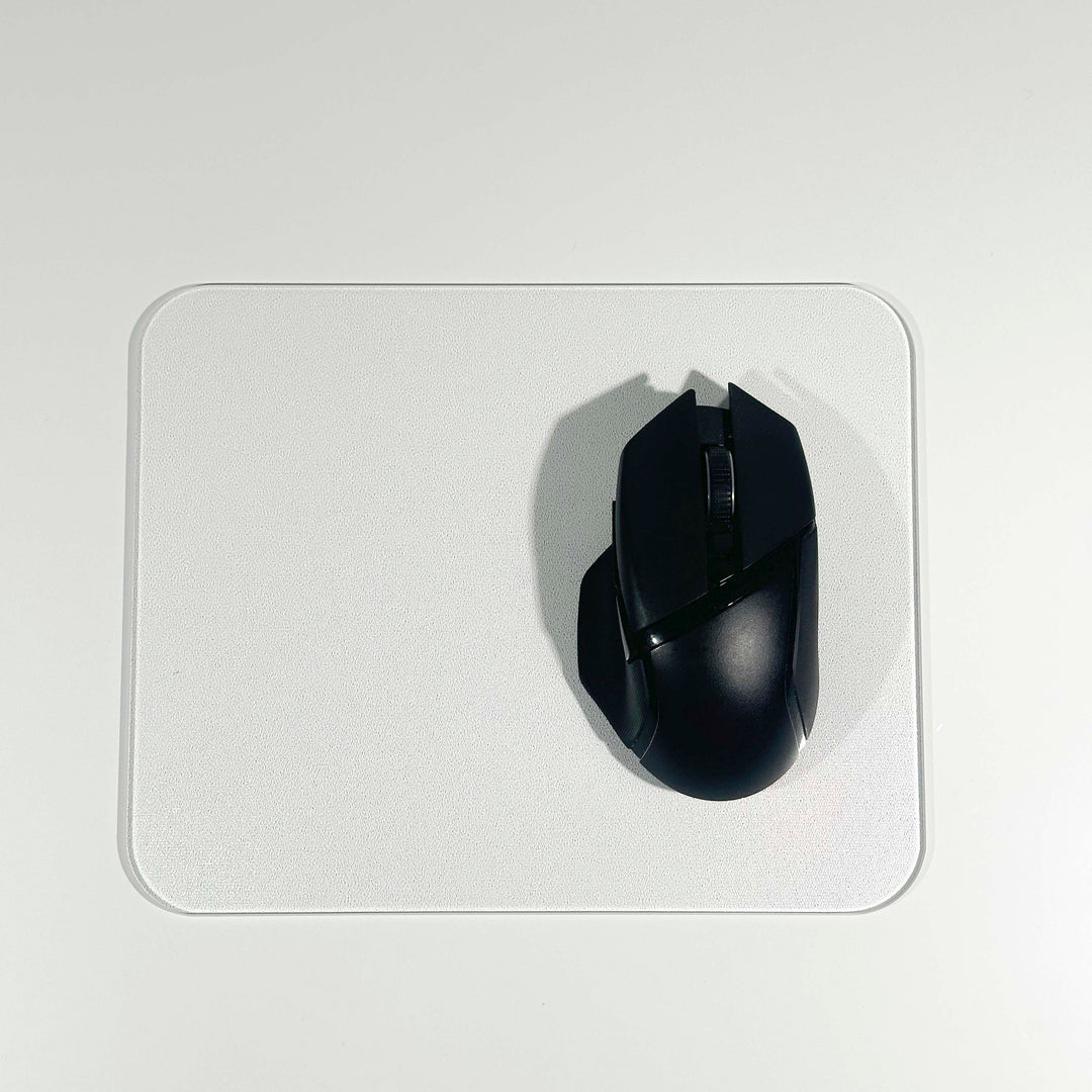 Tempered Glass Mouse Pad Uproar.art