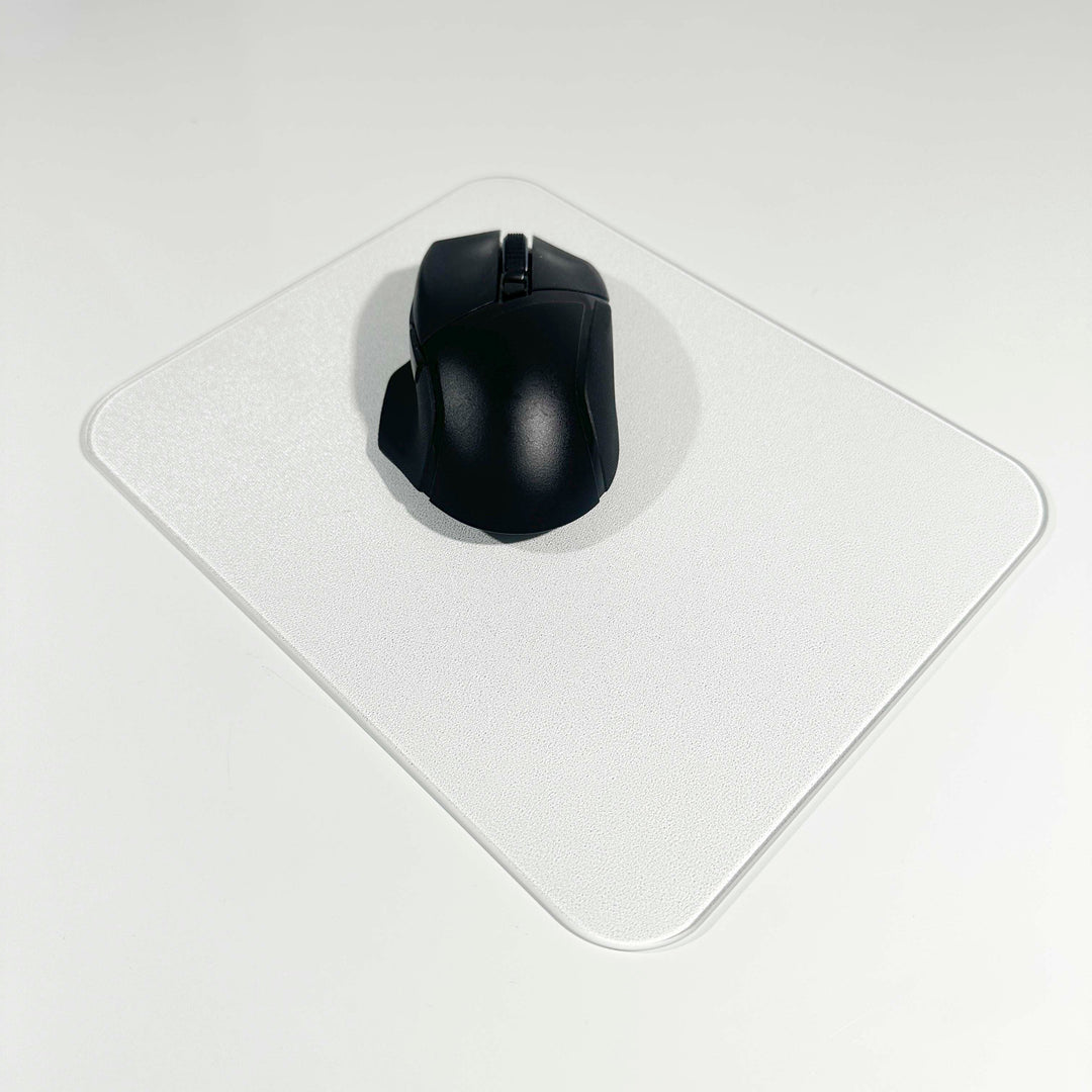 Tempered Glass Mouse Pad Uproar.art