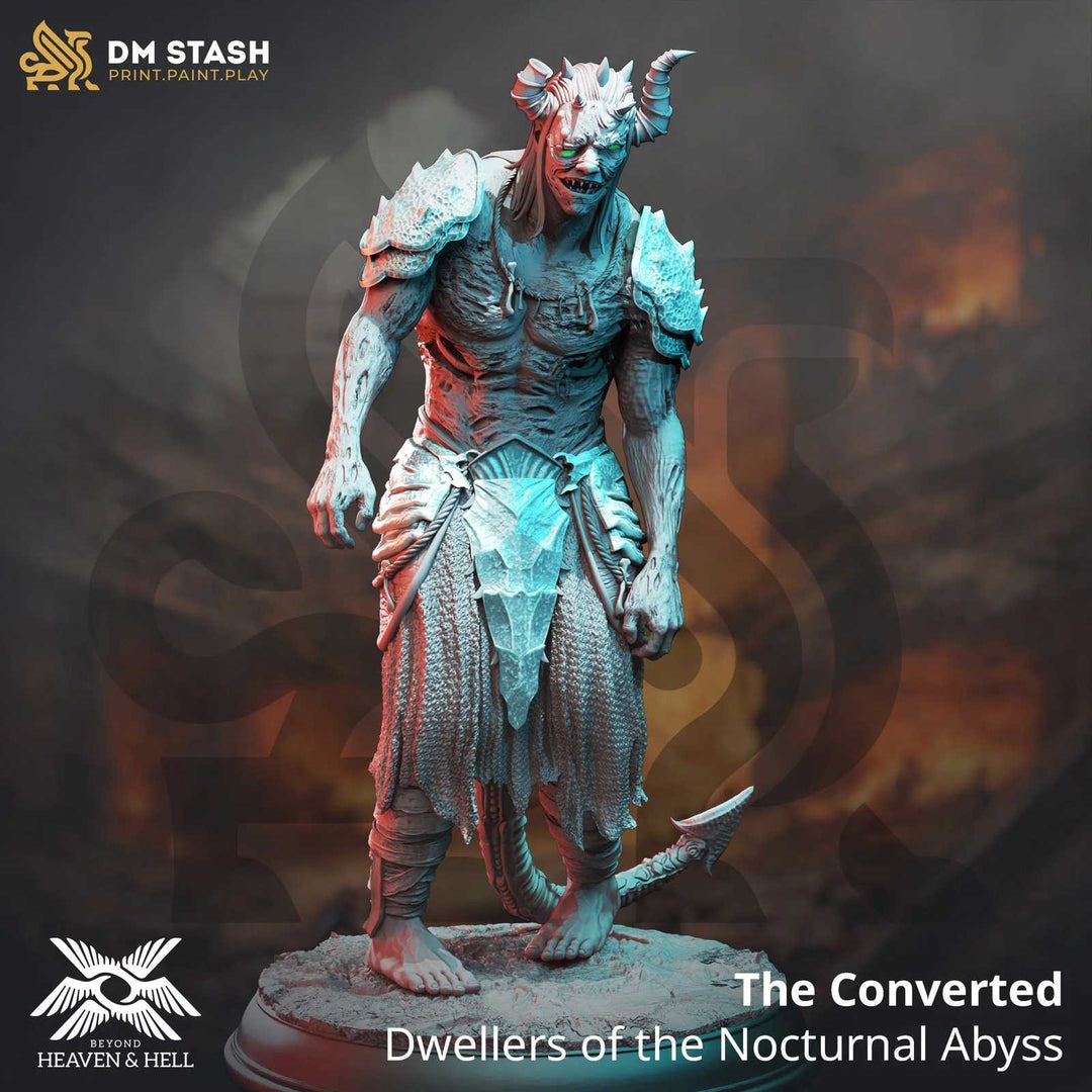 Dwellers of the Nocturnal Abyss scale model
