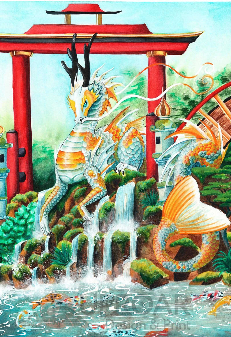 Dragon art print