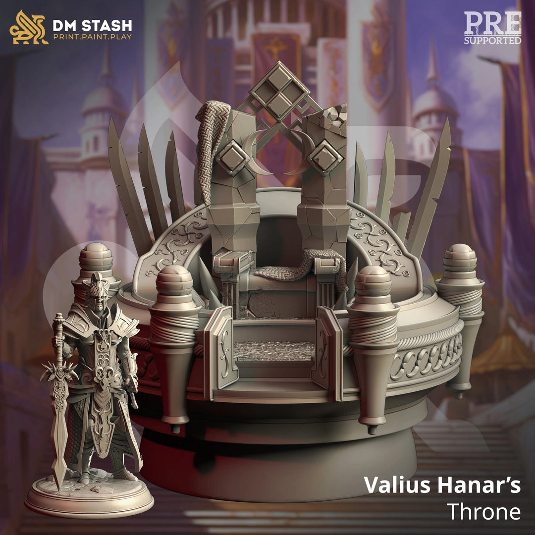 Valius Hanar's Throne Dungeon Master Stash