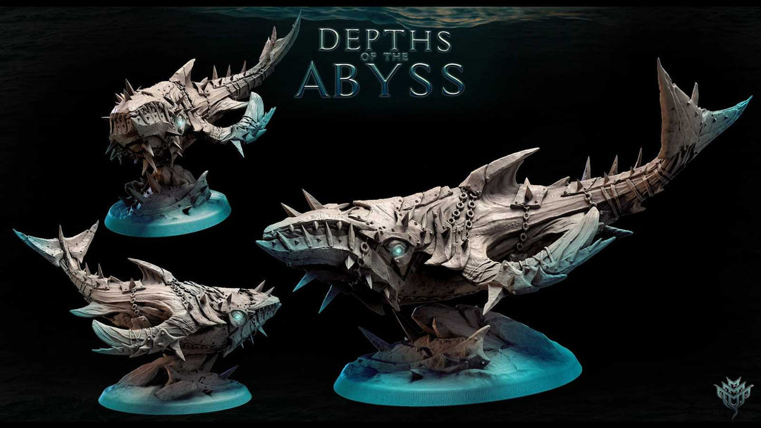 Whale Guard Pose 02 scale model from Depths Of The Abyss collection