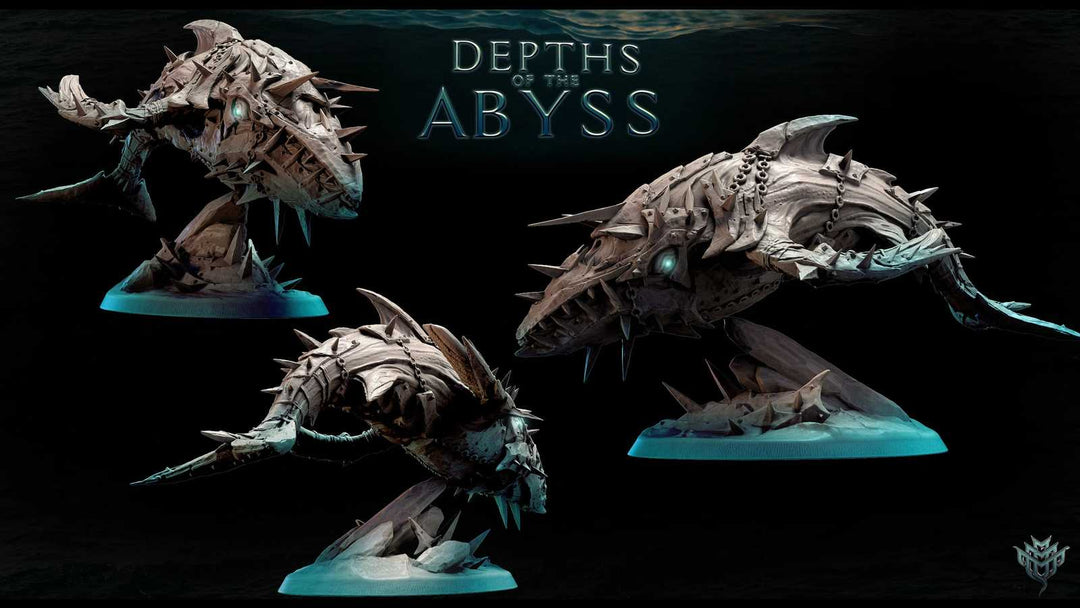 Whale Guard Pose 03 scale model from Depths Of The Abyss series