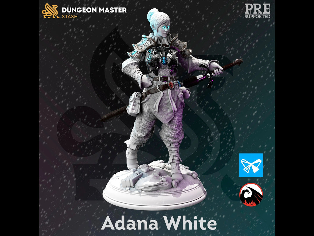 Adana White - Frozen Wastes of Oldavor by Dungeon Master Stash | Printing Services by Uproar Design & Print