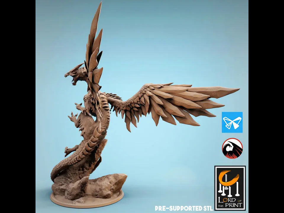 Adult Steel Dragon Lord of the Print