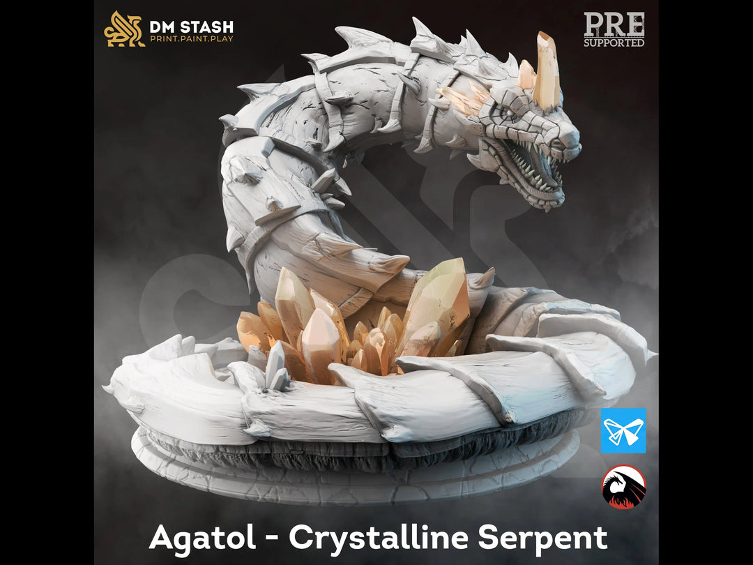 Agatol - Crystalline Serpent Dungeon Master Stash