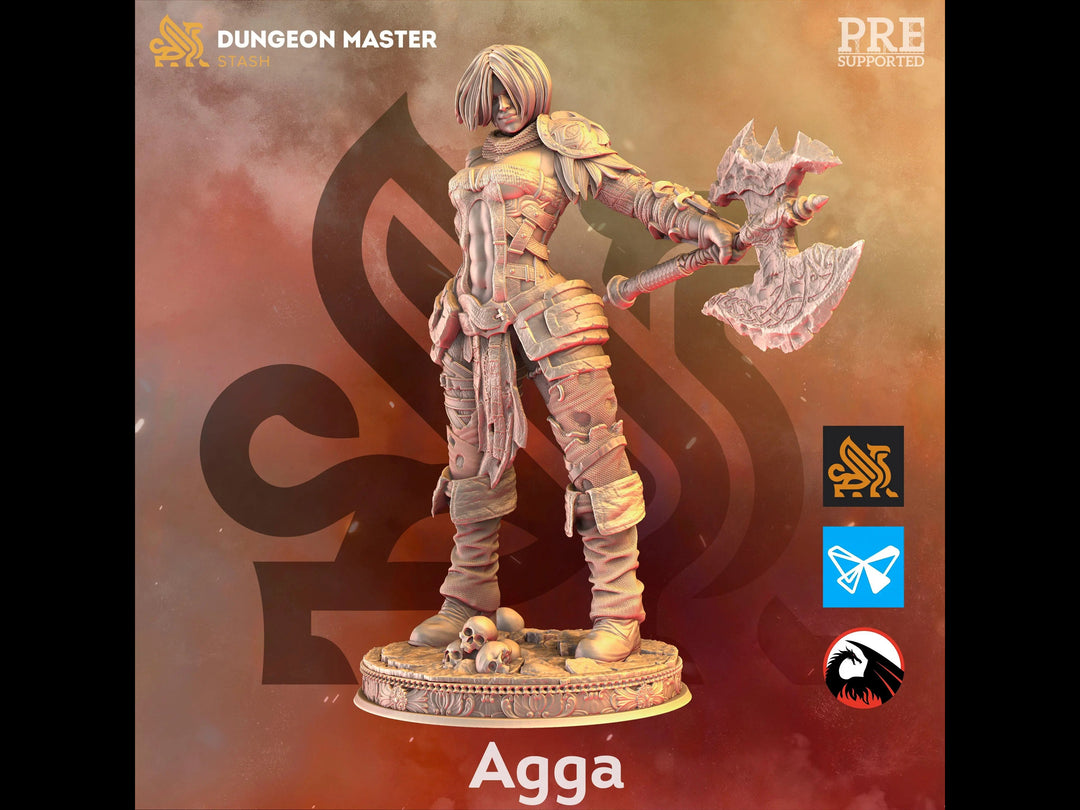 Agga - Hunters & Killers by Dungeon Master Stash | Printing Services by Uproar Design & Print