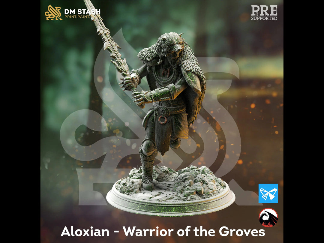 Aloxian - Warrior of the Groves Dungeon Master Stash
