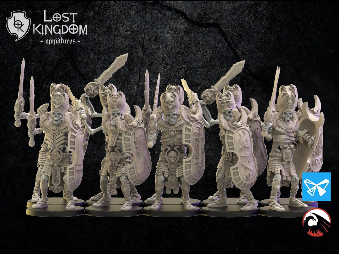 Amun Re Skeletons Army Set - Uproar Design & Print