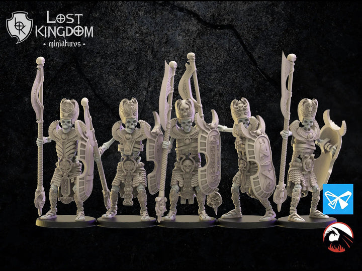 Amun Re Skeletons Army Set - Uproar Design & Print