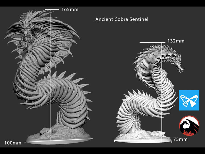 Ancient Cobra Sentinel - Wrath of Apophis Mini Monster Mayhem