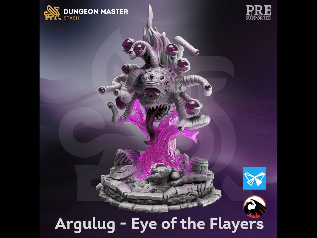 Argulug - Eye of the Flayers - Brawn & Brains by Dungeon Master Stash | Printing Services by Uproar Design & Print