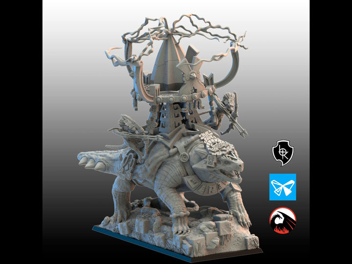Ayokalotl Lighting Engine - Saurian Ancients by Lost Kingdom | Printing Services by Uproar Design & Print