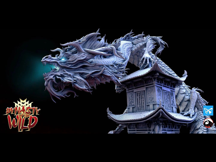Azure Dragon -  Dynasty of the Wild by Mini Monster Mayhem | Printing Services by Uproar Design & Print